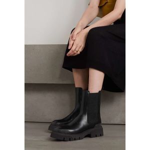 BRUNELLO CUCINELLI
Bead-embellished leather Chelsea boots